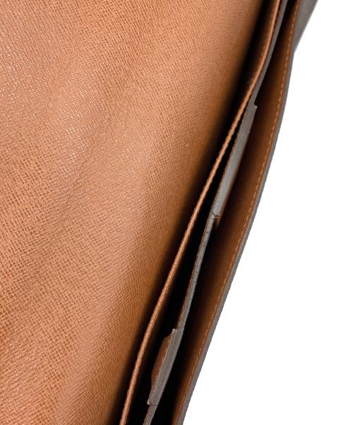 LOUIS VUITTON（ルイ ヴィトン）LOUIS VUITTON (ルイ ヴィトン) ビジネスバッグ セルヴィェット・コンセイエ ブラウンの古着・服飾アイテム