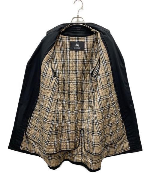BURBERRY BLACK LABEL（バーバリーブラックレーベル）BURBERRY BLACK LABEL (バーバリーブラックレーベル) ライナー付トレンチコート ブラック サイズ:Lの古着・服飾アイテム