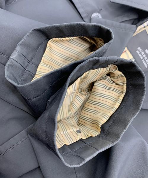 BURBERRY BLACK LABEL（バーバリーブラックレーベル）BURBERRY BLACK LABEL (バーバリーブラックレーベル) ライナー付トレンチコート ブラック サイズ:Lの古着・服飾アイテム