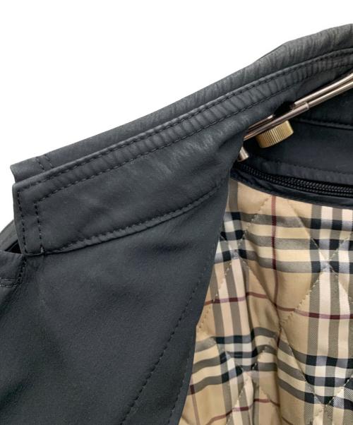 BURBERRY BLACK LABEL（バーバリーブラックレーベル）BURBERRY BLACK LABEL (バーバリーブラックレーベル) ライナー付トレンチコート ブラック サイズ:Lの古着・服飾アイテム