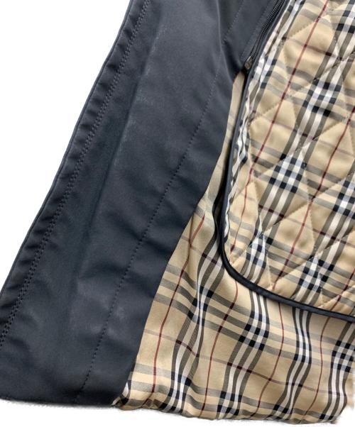 BURBERRY BLACK LABEL（バーバリーブラックレーベル）BURBERRY BLACK LABEL (バーバリーブラックレーベル) ライナー付トレンチコート ブラック サイズ:Lの古着・服飾アイテム