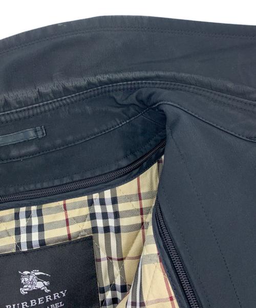 BURBERRY BLACK LABEL（バーバリーブラックレーベル）BURBERRY BLACK LABEL (バーバリーブラックレーベル) ライナー付トレンチコート ブラック サイズ:Lの古着・服飾アイテム