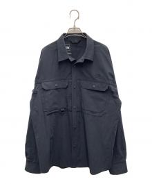 THE NORTH FACE（ザ ノース フェイス）の古着「ファイヤーフライキャノピーシャツ」｜ブラック
