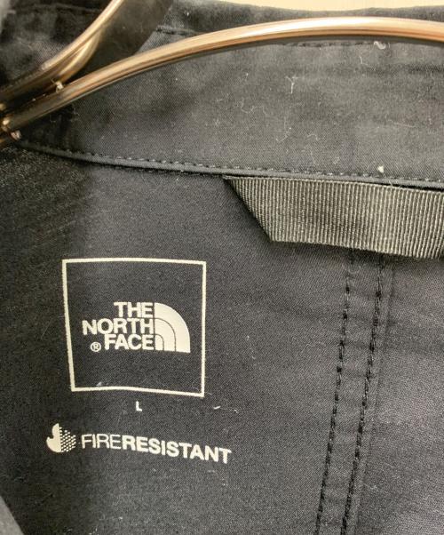 THE NORTH FACE（ザ ノース フェイス）THE NORTH FACE (ザ ノース フェイス) ファイヤーフライキャノピーシャツ ブラック サイズ:Lの古着・服飾アイテム