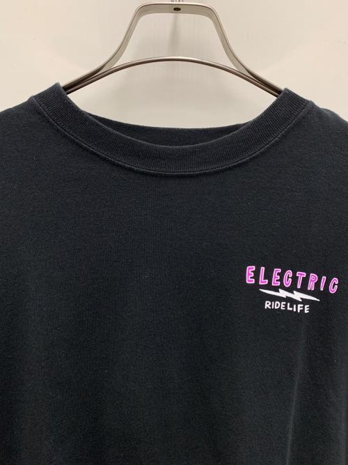 ELECTRIC（エレクトリック）ELECTRIC (エレクトリック) 半袖カットソー ブラック サイズ:Mの古着・服飾アイテム