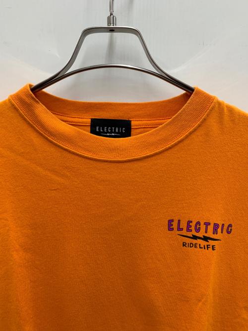 ELECTRIC（エレクトリック）ELECTRIC (エレクトリック) 半袖カットソー オレンジ サイズ:ｍの古着・服飾アイテム