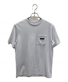 Patagonia（パタゴニア）の古着「半袖Tシャツ」｜スカイブルー