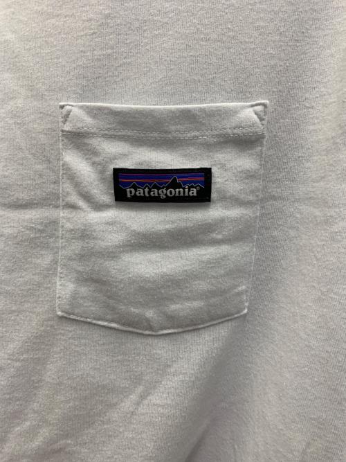 Patagonia（パタゴニア）Patagonia (パタゴニア) 半袖Tシャツ スカイブルー サイズ:Sの古着・服飾アイテム