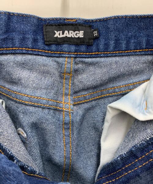 X-LARGE（エクストララージ）X-LARGE (エクストララージ) デニムパンツ インディゴ サイズ:W32の古着・服飾アイテム