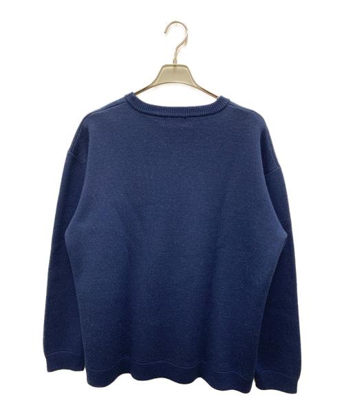 X-LARGE（エクストララージ）X-LARGE (エクストララージ) 厚手ニット ネイビー サイズ:Lの古着・服飾アイテム