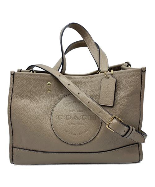 COACH（コーチ）COACH (コーチ) 2WAYバッグ　デンプシーキャリーオール ベージュの古着・服飾アイテム