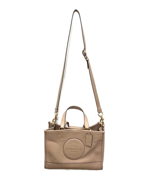 COACH（コーチ）COACH (コーチ) 2WAYバッグ　デンプシーキャリーオール ベージュの古着・服飾アイテム