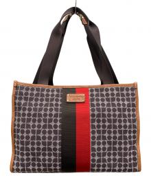 Kate Spade（ケイトスペード）の古着「トートバッグ」｜ブラウン×ベージュ