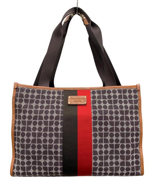Kate Spade（ケイトスペード）Kate Spade (ケイトスペード) トートバッグ ブラウン×ベージュの古着・服飾アイテム