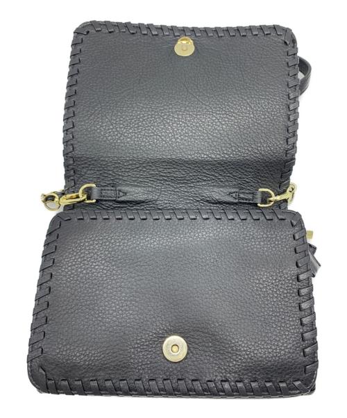 TORY BURCH（トリーバーチ）TORY BURCH (トリーバーチ) チェーンショルダーバッグ ブラックの古着・服飾アイテム