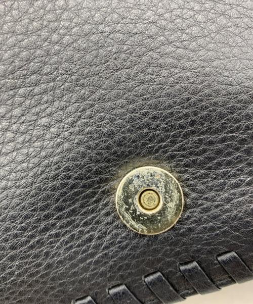 TORY BURCH（トリーバーチ）TORY BURCH (トリーバーチ) チェーンショルダーバッグ ブラックの古着・服飾アイテム