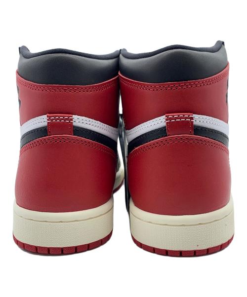 NIKE（ナイキ）NIKE (ナイキ) Air Jordan 1 Retro High OG レッド×ホワイト サイズ:24 未使用品の古着・服飾アイテム