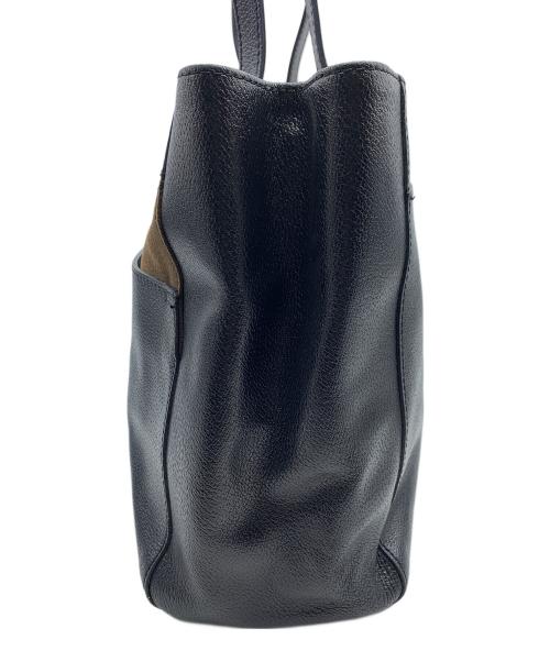 GIANNI CHIARINI（ジャンニ キアリーニ）GIANNI CHIARINI (ジャンニ キアリーニ) トートバッグ ブラックの古着・服飾アイテム