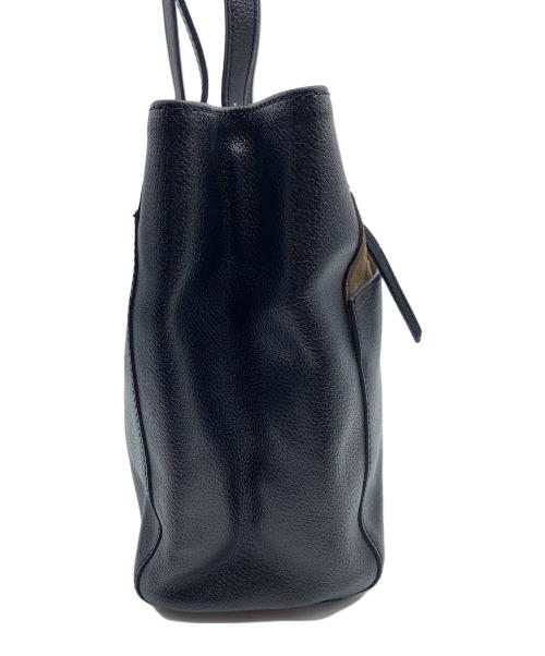 GIANNI CHIARINI（ジャンニ キアリーニ）GIANNI CHIARINI (ジャンニ キアリーニ) トートバッグ ブラックの古着・服飾アイテム