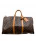 LOUIS VUITTON（ルイ ヴィトン）の古着「トラベルバッグ　キーポル50」｜ブラウン