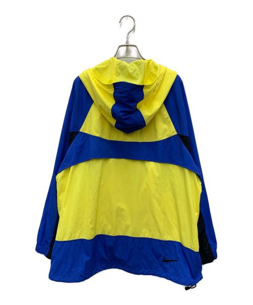 NIKE（ナイキ）NIKE (ナイキ) アノラックパーカー ブルー×イエロー サイズ:Lの古着・服飾アイテム