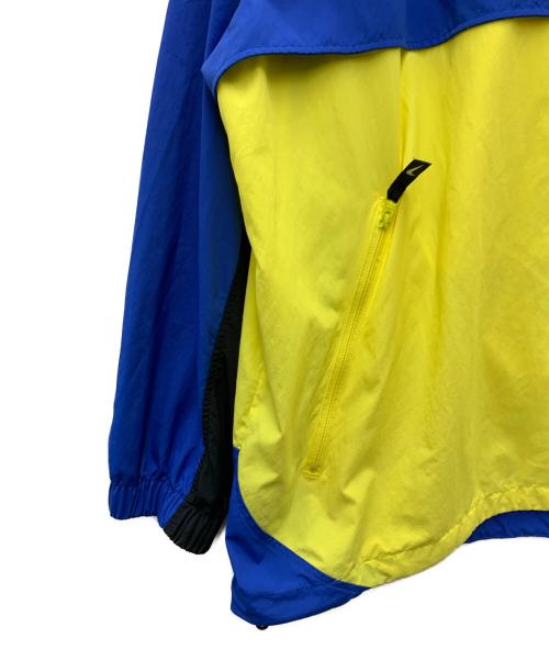 NIKE（ナイキ）NIKE (ナイキ) アノラックパーカー ブルー×イエロー サイズ:Lの古着・服飾アイテム