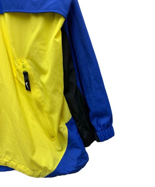 NIKE（ナイキ）NIKE (ナイキ) アノラックパーカー ブルー×イエロー サイズ:Lの古着・服飾アイテム