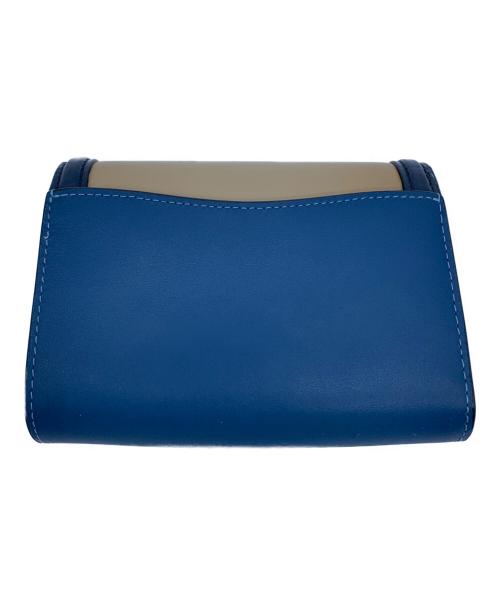COACH（コーチ）COACH (コーチ) ハットンウォレット スカイブルー×オレンジの古着・服飾アイテム