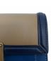 中古・古着 COACH (コーチ) ハットンウォレット スカイブルー×オレンジ：8000円