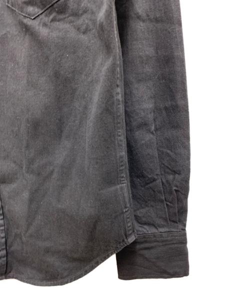 RRL（ダブルアールエル）RRL (ダブルアールエル) デニムウエスタンシャツ ブラック サイズ:Mの古着・服飾アイテム