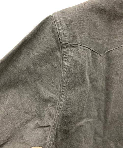 RRL（ダブルアールエル）RRL (ダブルアールエル) デニムウエスタンシャツ ブラック サイズ:Mの古着・服飾アイテム