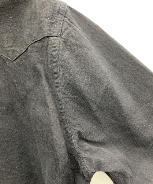 RRL（ダブルアールエル）RRL (ダブルアールエル) デニムウエスタンシャツ ブラック サイズ:Mの古着・服飾アイテム
