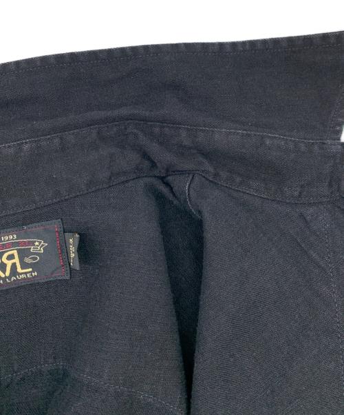RRL（ダブルアールエル）RRL (ダブルアールエル) デニムウエスタンシャツ ブラック サイズ:Mの古着・服飾アイテム