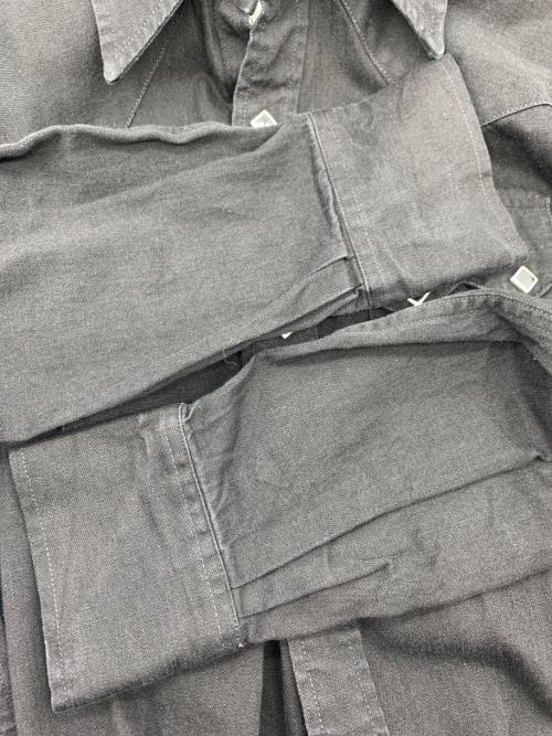 RRL（ダブルアールエル）RRL (ダブルアールエル) デニムウエスタンシャツ ブラック サイズ:Mの古着・服飾アイテム