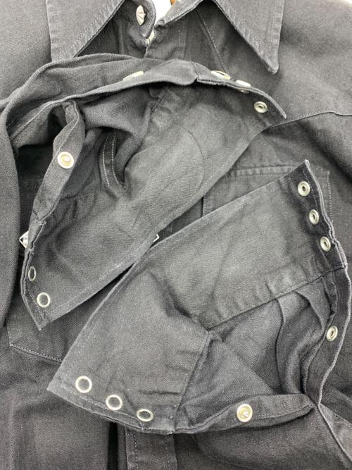 RRL（ダブルアールエル）RRL (ダブルアールエル) デニムウエスタンシャツ ブラック サイズ:Mの古着・服飾アイテム