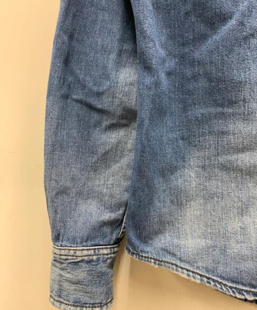 DIESEL（ディーゼル）DIESEL (ディーゼル) デニムシャツ インディゴ サイズ:Sの古着・服飾アイテム