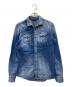 DIESEL（ディーゼル）の古着「デニムシャツ」｜インディゴ