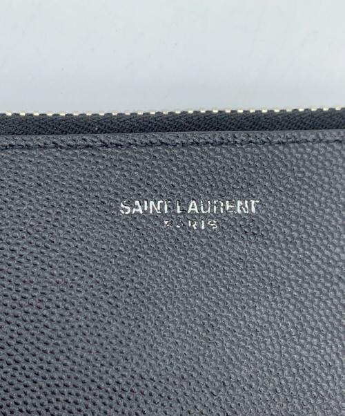 Saint Laurent Paris（サンローランパリ）Saint Laurent Paris (サンローランパリ) クラッチバッグ ブラックの古着・服飾アイテム