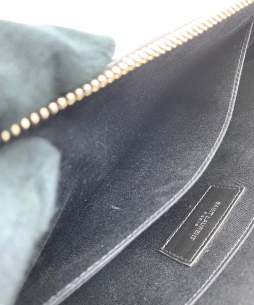 Saint Laurent Paris（サンローランパリ）Saint Laurent Paris (サンローランパリ) クラッチバッグ ブラックの古着・服飾アイテム