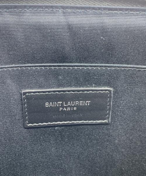 Saint Laurent Paris（サンローランパリ）Saint Laurent Paris (サンローランパリ) クラッチバッグ ブラックの古着・服飾アイテム