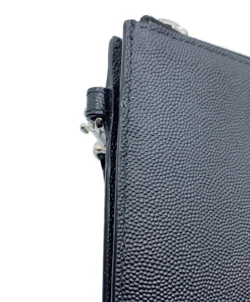 Saint Laurent Paris（サンローランパリ）Saint Laurent Paris (サンローランパリ) クラッチバッグ ブラックの古着・服飾アイテム