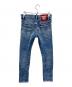 DSQUARED2 (ディースクエアード) デニムパンツ インディゴ サイズ:42：12000円
