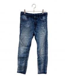 DIESEL（ディーゼル）の古着「デニムパンツ」｜インディゴ
