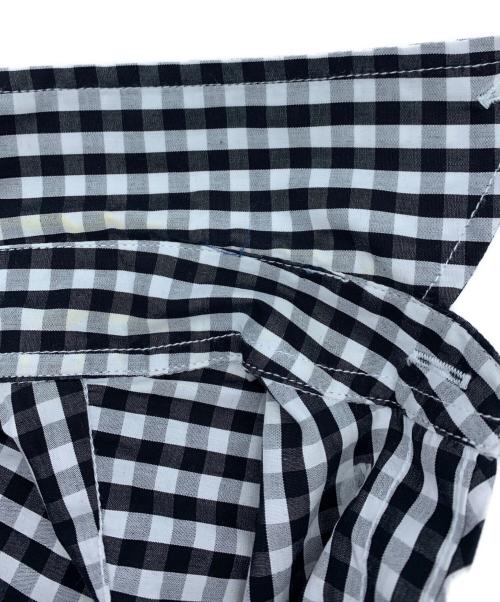 FRED PERRY（フレッドペリー）FRED PERRY (フレッドペリー) 長袖シャツ ブラック×ホワイト サイズ:40の古着・服飾アイテム