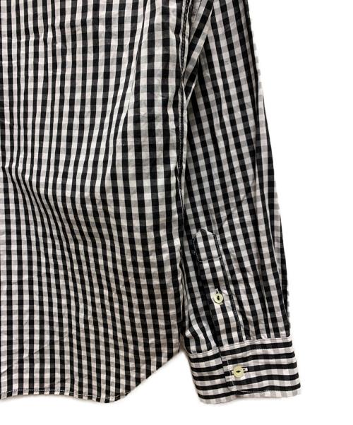 FRED PERRY（フレッドペリー）FRED PERRY (フレッドペリー) 長袖シャツ ブラック×ホワイト サイズ:40の古着・服飾アイテム