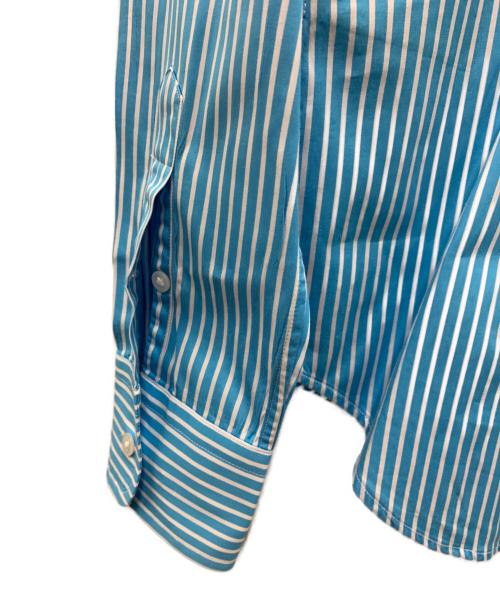 RALPH LAUREN（ラルフローレン）RALPH LAUREN (ラルフローレン) 長袖シャツ スカイブルー×ホワイト サイズ:4の古着・服飾アイテム