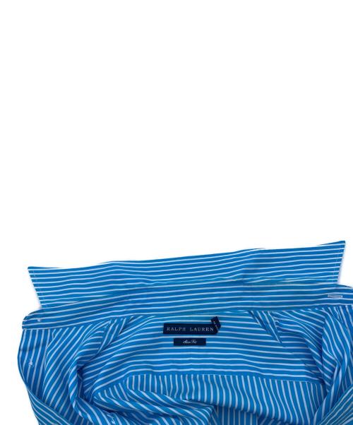 RALPH LAUREN（ラルフローレン）RALPH LAUREN (ラルフローレン) 長袖シャツ スカイブルー×ホワイト サイズ:4の古着・服飾アイテム