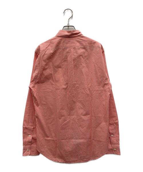 RALPH LAUREN（ラルフローレン）RALPH LAUREN (ラルフローレン) 長袖シャツ オレンジ×ホワイト サイズ:Mの古着・服飾アイテム