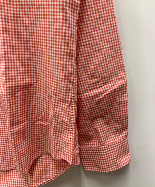 RALPH LAUREN（ラルフローレン）RALPH LAUREN (ラルフローレン) 長袖シャツ オレンジ×ホワイト サイズ:Mの古着・服飾アイテム