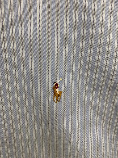 RALPH LAUREN（ラルフローレン）RALPH LAUREN (ラルフローレン) 長袖シャツ グレー×ブルー サイズ:XLの古着・服飾アイテム